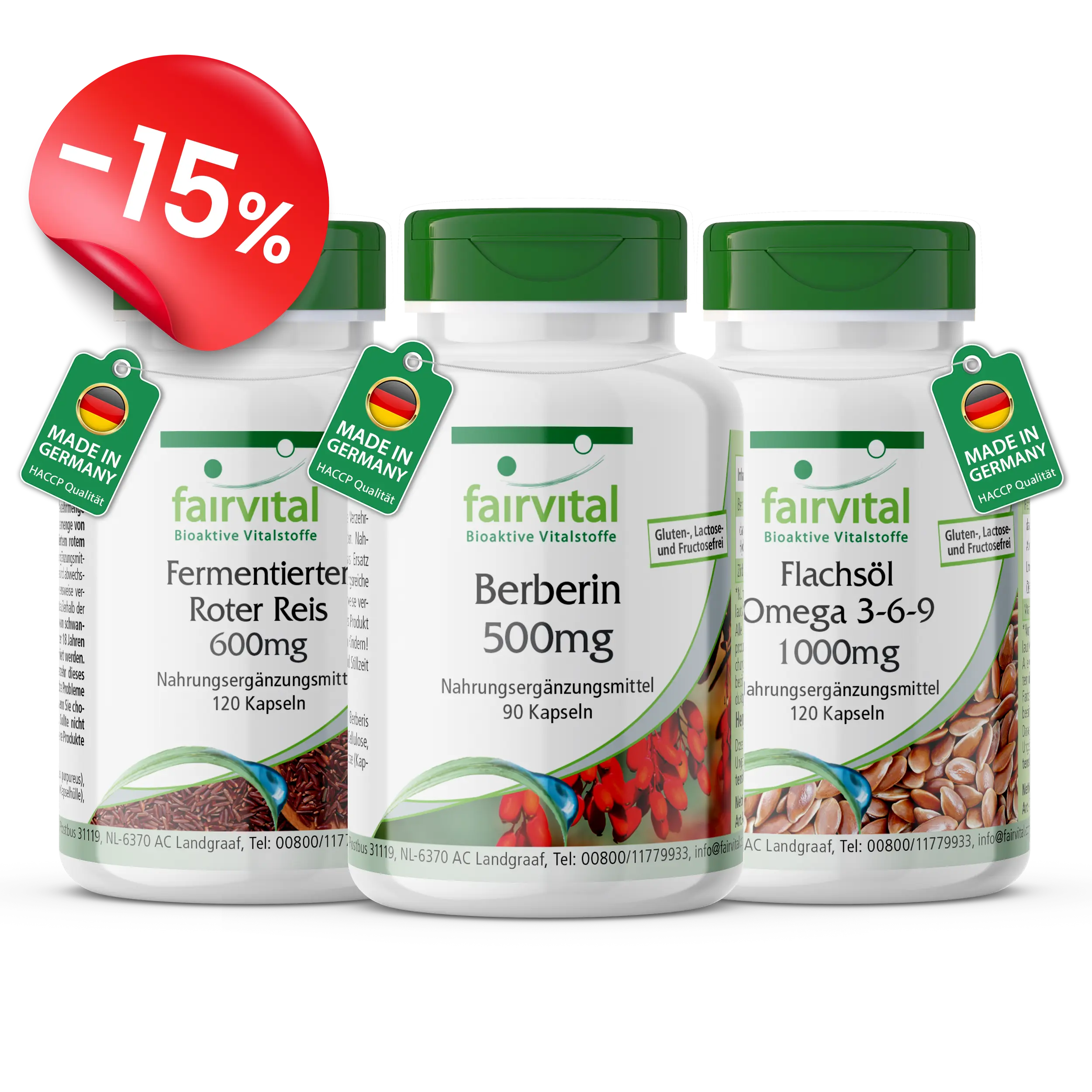 Cholesterin Omega-3 Set